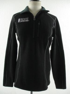 NWT Kuhl 4364 Revive 1/2 Zip Sweater Jacket Women s M Black Knit Promise Keepers