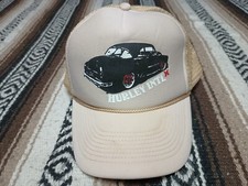 Hurley Intl vtg Trucker Hat mesh Snapback EUC classic Car Surf Skate Aloha Beach