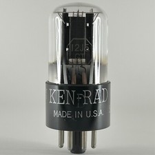 (1) Tested Ken-Rad 12J5GT Tube Date Code K3 Ken Rad 12J5 GT Medium Mu Triode
