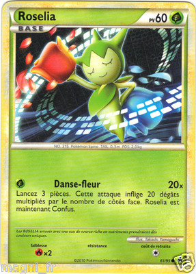Pokémon Nr. 61/95 - Roselia -