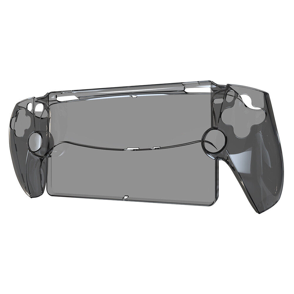  HSTOP Case for Playstation Portal, PS5 Portal Protective Case  with Ergonomic Grip & 6 Thumb Stick Caps for Playstation Portal Remote  Player (Clear) : Video Games