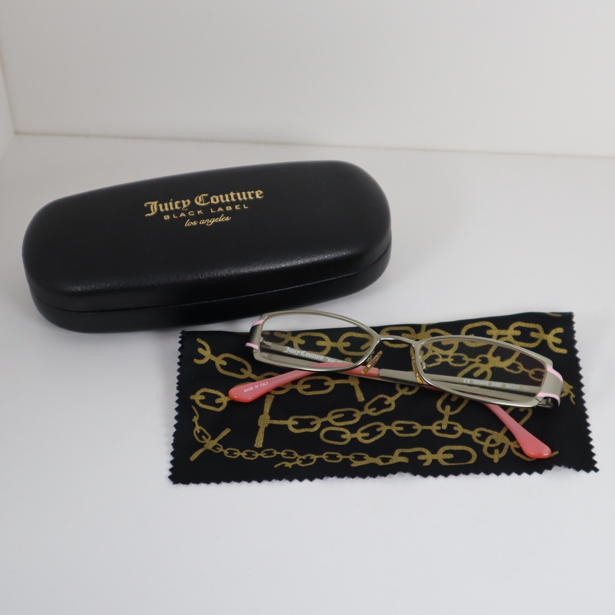 Betsey Johnson Prescription Sunglasses and Juicy Couture Case Juicy Couture Glasses Case Like new | Mercari main image 3