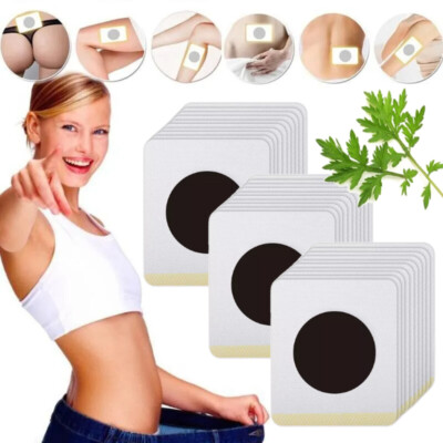 60PCS Slimming Patch Weight Loss Slimming Diets Pads Detox Burn Fat Adhesive