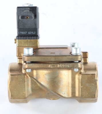 New 5281 A 3/2 FKM BR Burkert Servo Assisted Solenoid Valve 00463429