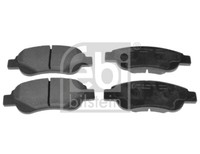 Febi Bilstein 16589 Brake Pad Set, Disc Brake For CitroËN Peugeot Toyota