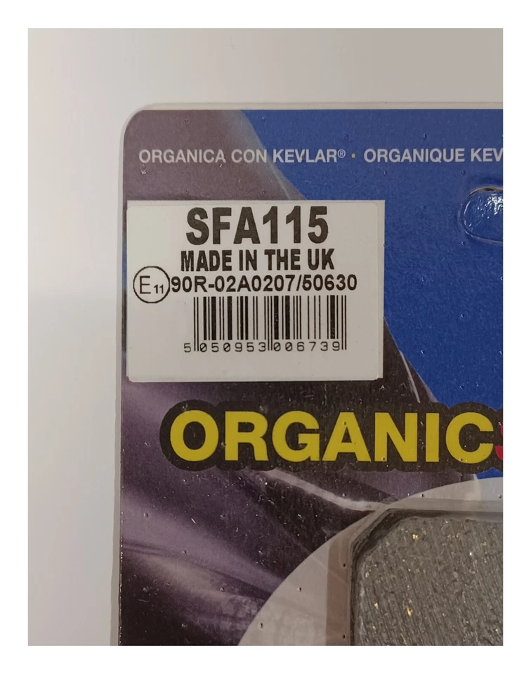 EBC Organique Avant Plaquettes Disque de Frein Pour Peugeot Trekker 100 ( Ajp / - Photo 2/4