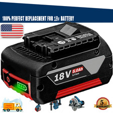 5.0Ah BAT609 For BOSCH 18V CORE 18 Volt High Performance Battery BAT618 Li-ion