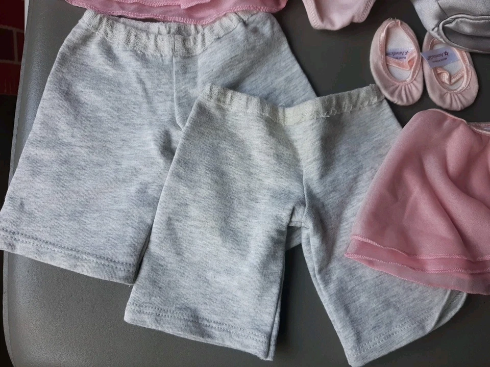 18"~American Girl Doll~2007~2-in-1 Ballerina Outfit~Pink Ballet Set~w/ bag+extra - Image 4 of 4