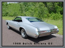 1968 Buick Riviera Gs 2 Toolbox - Refrigerator Magnet 42 Mil