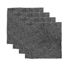 4 Pcs 6" x 6" x 0.2" 30ppi Fan Replacement Filters Polyurethane Sponge Filter