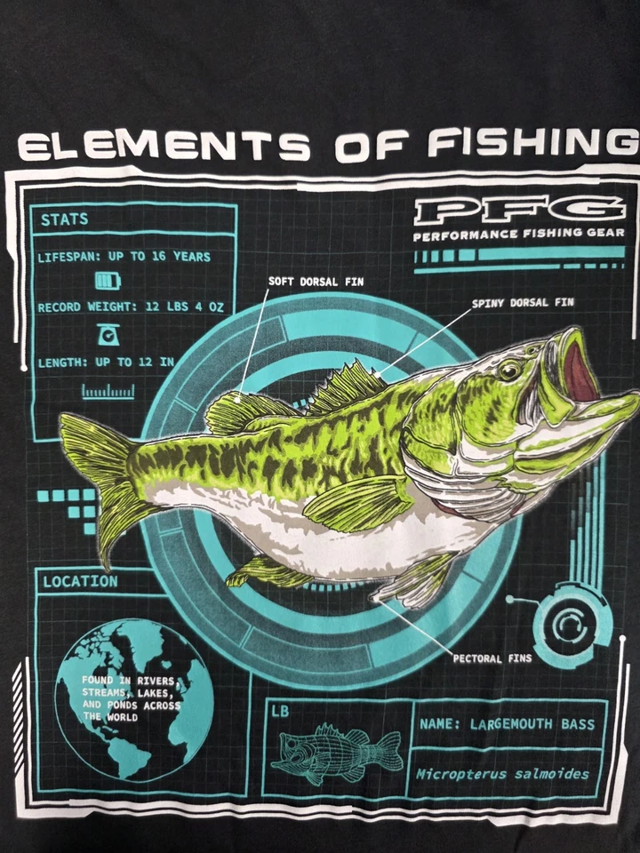 Lote de equipo de pesca Columbia Performance para hombre talla 4XL pez espada lubina trucha B&T Foto 2 de 4