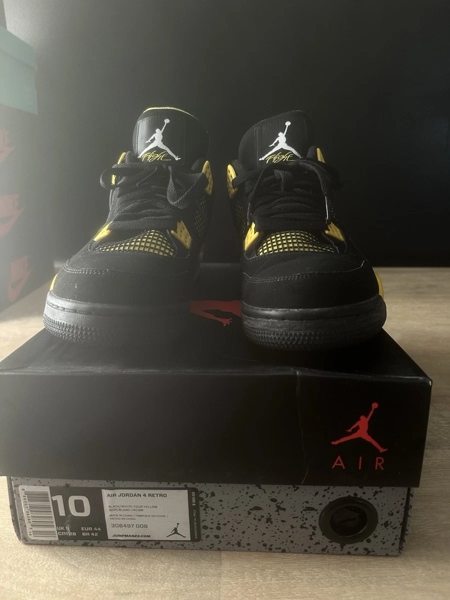 Las mejores ofertas en Jordan 4 Retro Low Thunder | eBay
