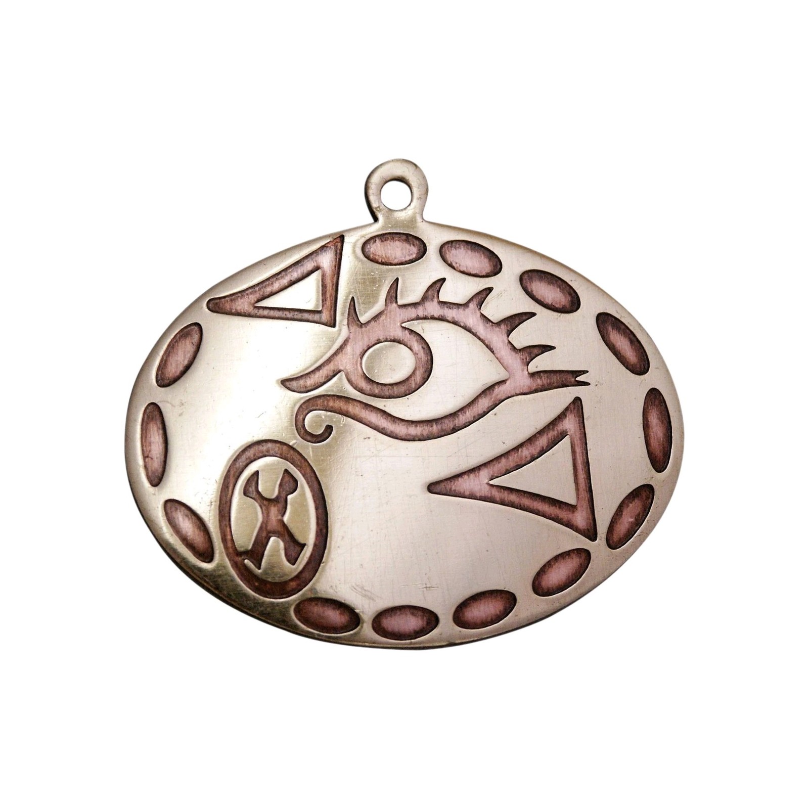 Voodoo Wealth Pendant Necklace Loa Oshun Life Prosperity Amulet Talisman Corded