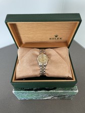 Rolex Lady Datejust 69173 26mm Champagne Diamond Dial Stainless & 18K Gold