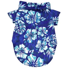 Doggie Design Hawaiian Camp Shirt - Vintage Hibiscus