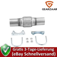 Flexrohr + 2x Schellen 45x100/210mm Universal kompatibel mit Ford für Seat
