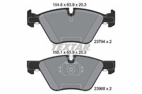 1 X Bremsbelagsatz BremsbeläGe Textar 2379401 FüR BMW 3Er
