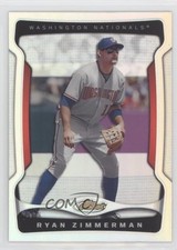 2009 Topps Finest Refractor Ryan Zimmerman #76 s7f