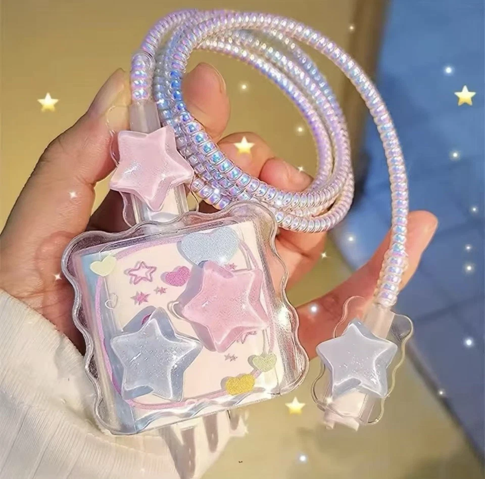 Cute Fast Charger and Cable Protector for iPhone 18W 20W | Charger Not Included - Image 2 of 3