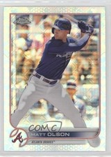 2022 Topps Chrome Logofractor Edition Matt Olson #58 0nr3