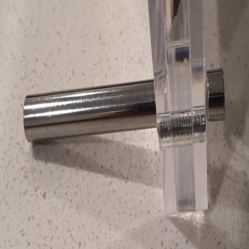 6-Grid Acrylic 35-75PT Display Stand Card Collection Upright Display Stand