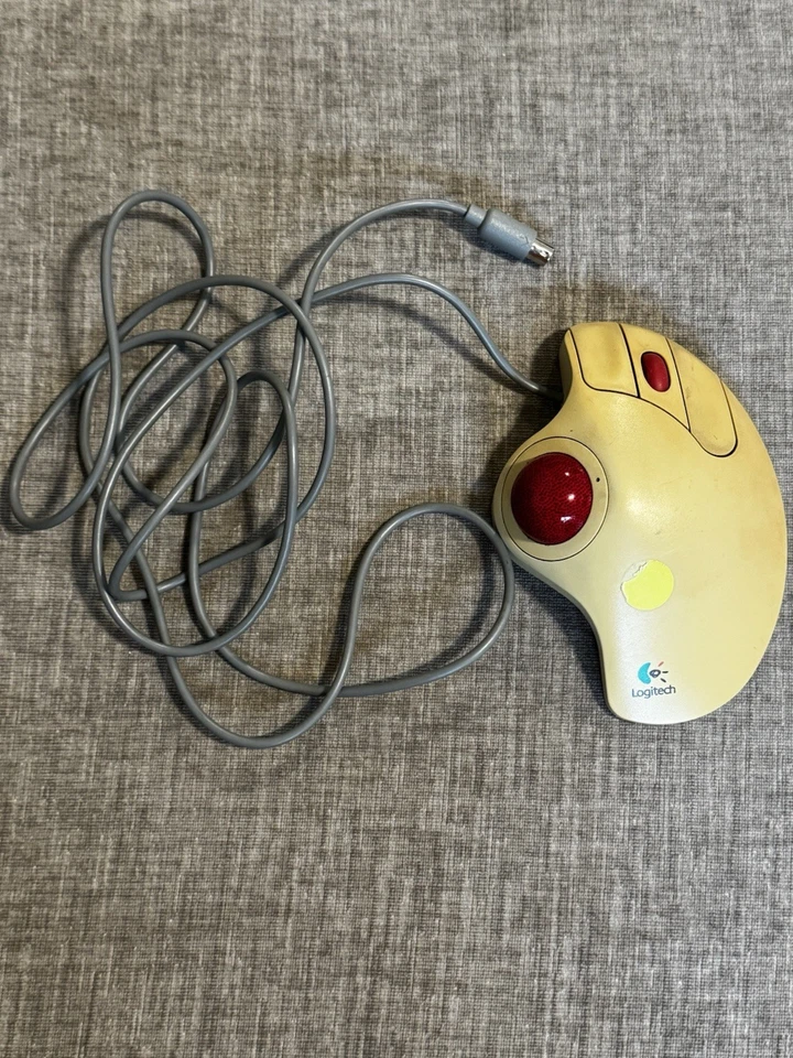 Logitech T-CL13 804269-1000 Trackman Marble Plus Wheel Mouse Tested - Image 2 of 3