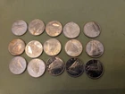 Lot of 15 nice Canada 10 Cent Coins  80% Silver