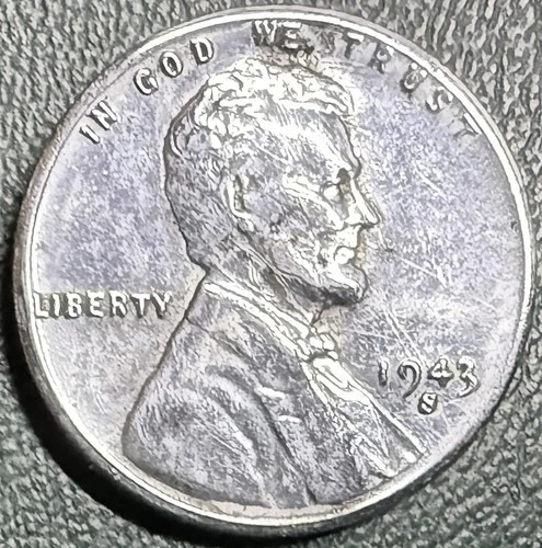 1943 S Lincoln Wheat Cent - Good Condition