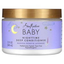 Bebé, Acondicionador Profundo Noche, Miel de Manuka y Lavanda, 12 fl oz (340 ml)