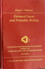 Edouard Lucas and Primality Testing by Hugh C. Williams (English) Hardcover Book