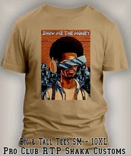 Show Me the Money Tee Shirt Nerd Streetwear Hip Hop Funny Techno T Big Tall Sm
