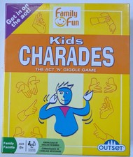 NEW Kids Charades Classic Game Ages 8 Keep Kids Entertained for Hours SEALED