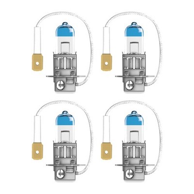 4 Glühlampen H3 12V 55W PK22s OSRAM NIGHT BREAKER  LASER für u.a. AUDI A2