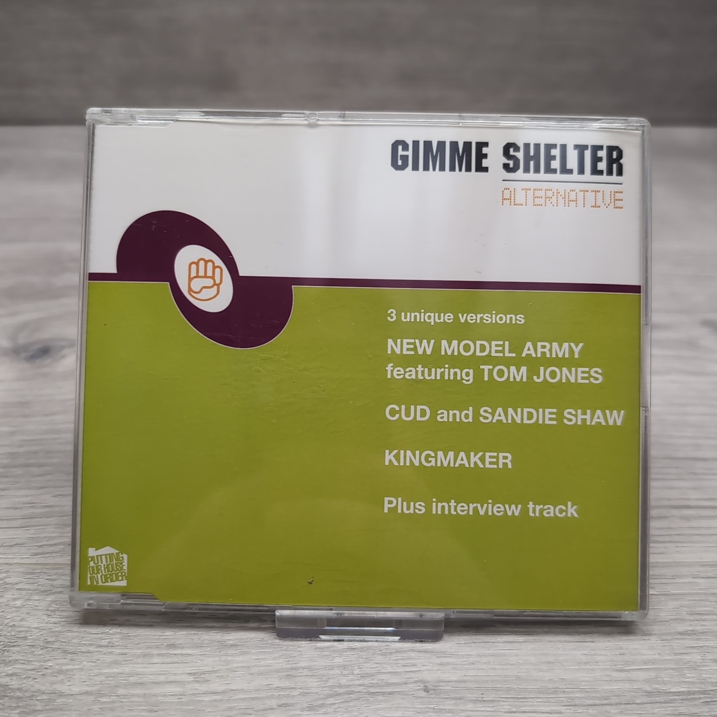 Various - Gimme Shelter Alternative - CD EP - 1993 Food Records - VG Condition
