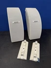 Bose 151 SE Outdoor Environmental Speakers - White W/ Brackets Good Condition