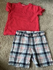 Janie  Jack Boys 5t Outfit Shorts Shirt Excellent Condition
