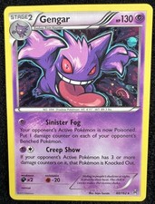 Gengar BREAKthrough 60/162 Cosmos Holo Pokemon Card - MP - HD Mew Tail SWIRL 💫 on eBay