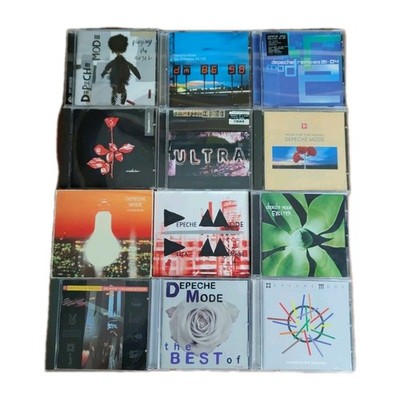 Depeche Mode 12 CD Alben Sammlung Best of Exciter Ultra Violator Black Celebrati