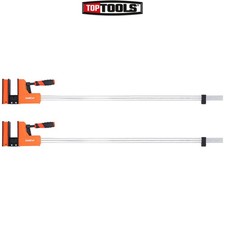 WellCut Pack of 2 Parallel Clamps & Spreader Heavy Duty F Clamp Set 1000mm