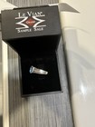 LeVian 14K White Gold Blue Topaz H-I SI2 Chocolate Diamond 2.29 ct Ring Size 4.5 — photo 5