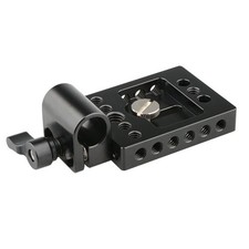 Mini Mounting Plate Rod Clamp For 15mm Rod Support DSLR Rig Fits Model 1749