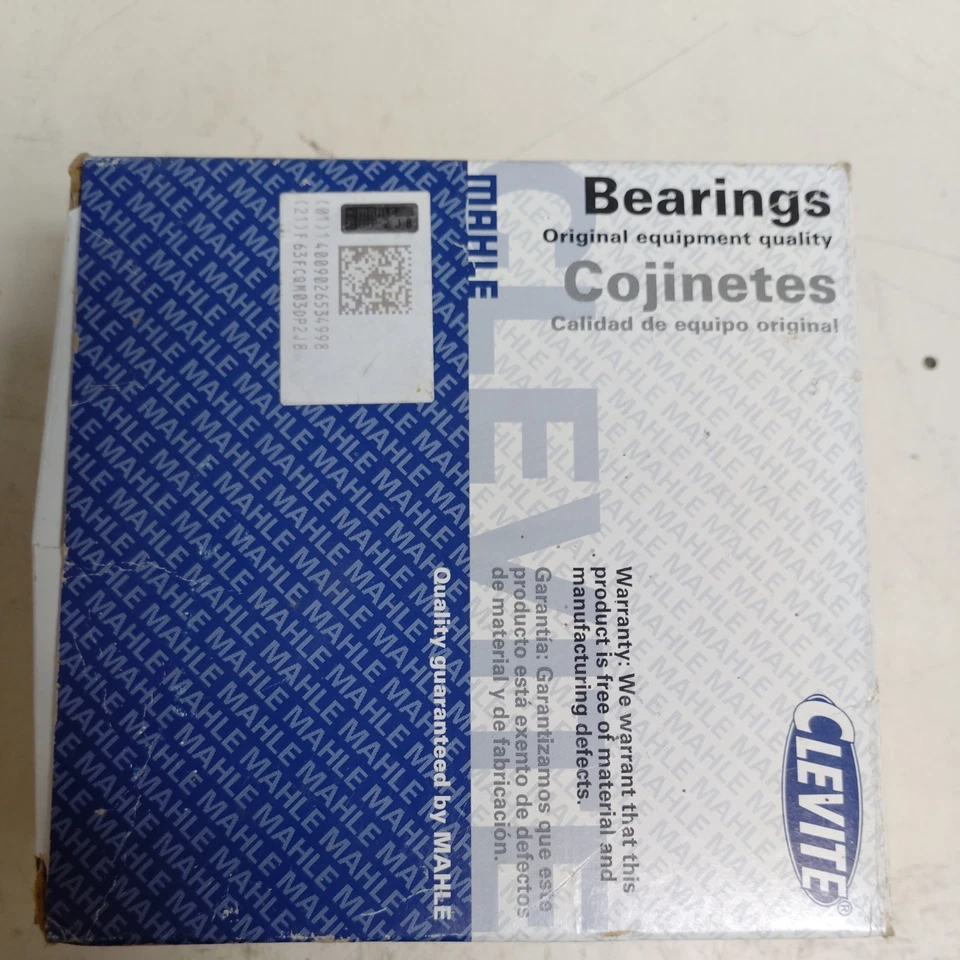 Комплект главных подшипников коленчатого вала двигателя Clevite MS-2223P для некоторых моделей Ford 03–10 годов выпуска - Изображение 3 из 3