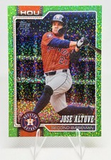 2026 Topps Celebration Jose Altuve Lime Green Confetti #278 Astros