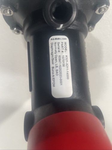 AQUAMATIC K521-X211-14000 Membranventil 1′′ Schließer, Endanschlag - Bild 8 von 8