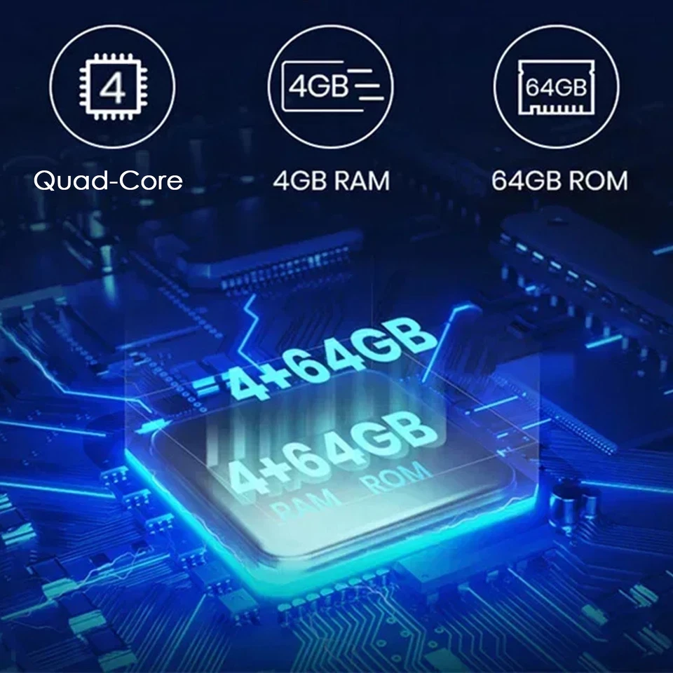 Per Fiat Punto 10-16/Linea 12-15 4+64G Autoradio Android 14 GPS Navi FM RDS SWC - Immagine 4 di 4