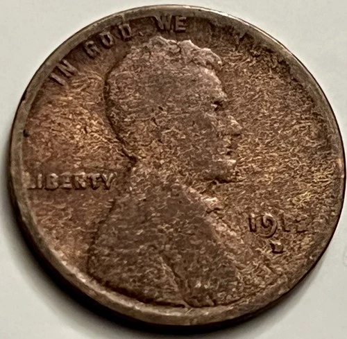 1912-D Lincoln Wheat Cent AG-G Denver Mint Early Date JC1387