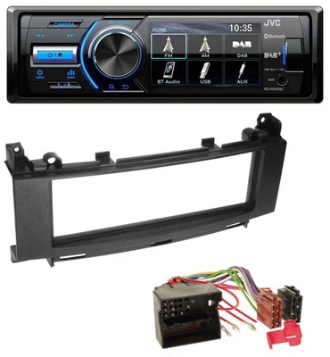 JVC Bluetooth MP3 USB DAB Autoradio für Mercedes A-Klasse W169 B-Klasse W245 - Bild 1 von 4