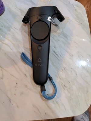 HTC Vive VR Virtual Reality Controller Wand Black w/ Wrist Strap