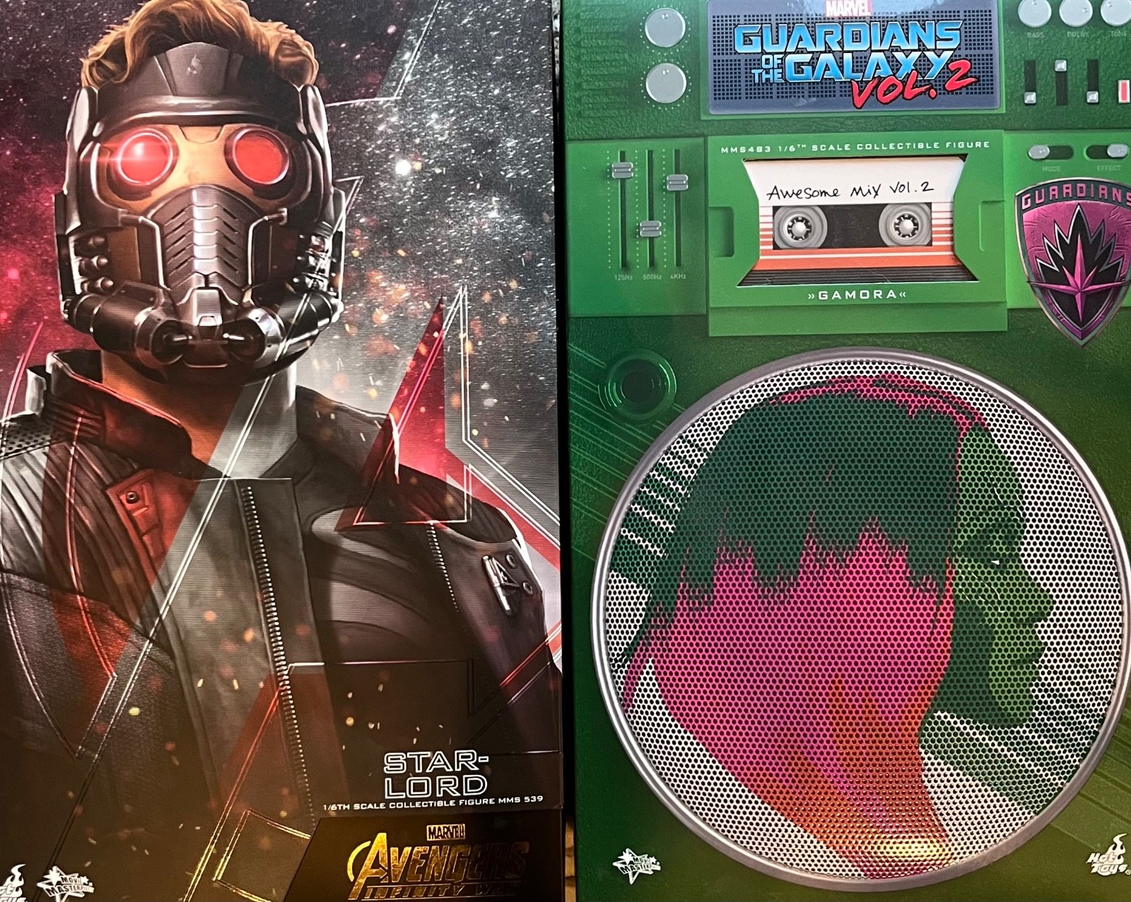 Marvel Guardians Of The Galaxy, Star-lord And Gamora