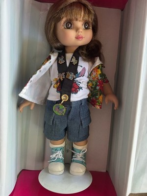 Marie Osmond Adora Belle Disney Stitch Fanatic Pin Trader Doll LE 132/1000